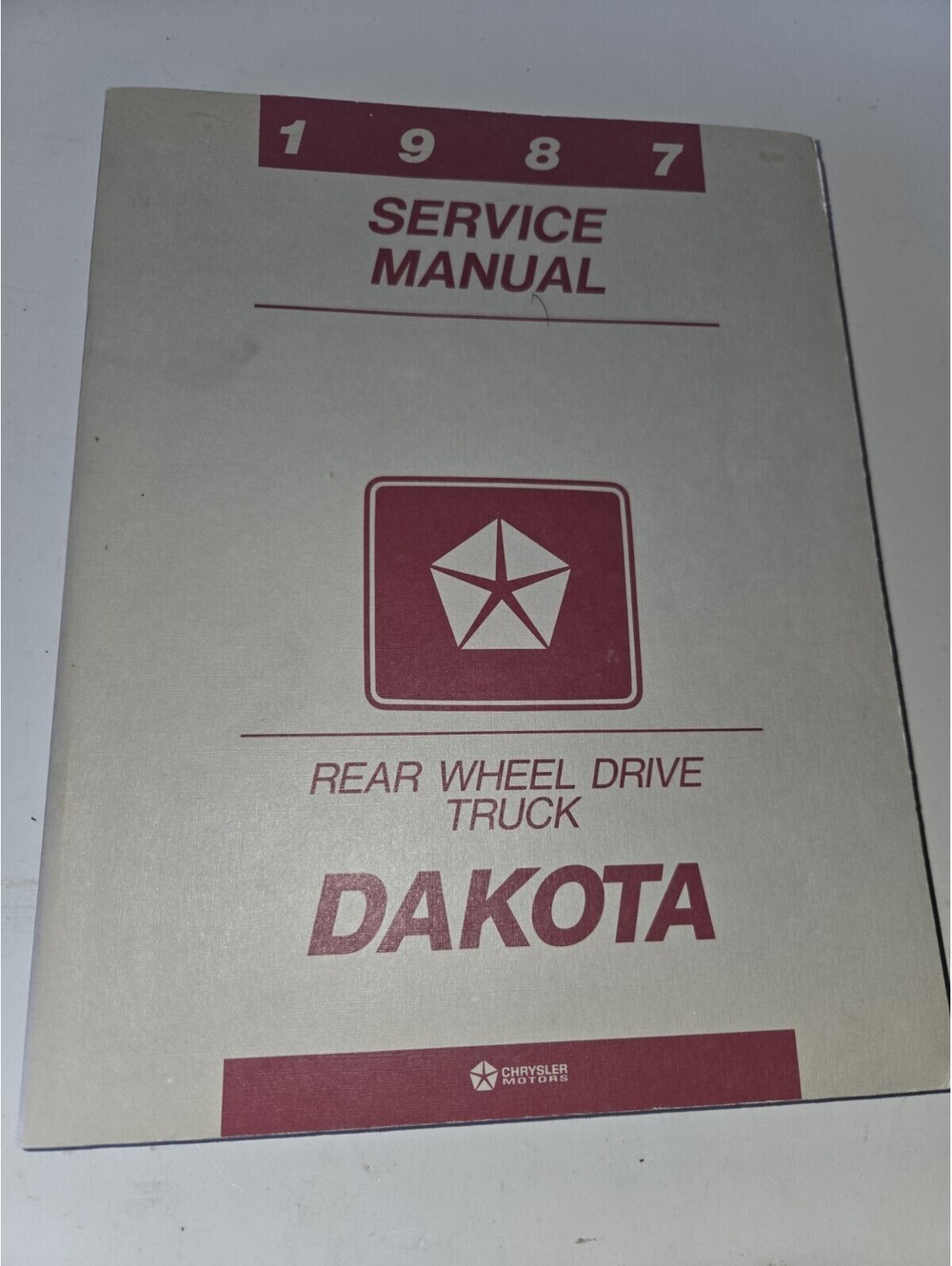 1987 DODGE DAKOTA TRUCK 4WD 2WD ORIGINAL FACTORY SERVICE MANUAL